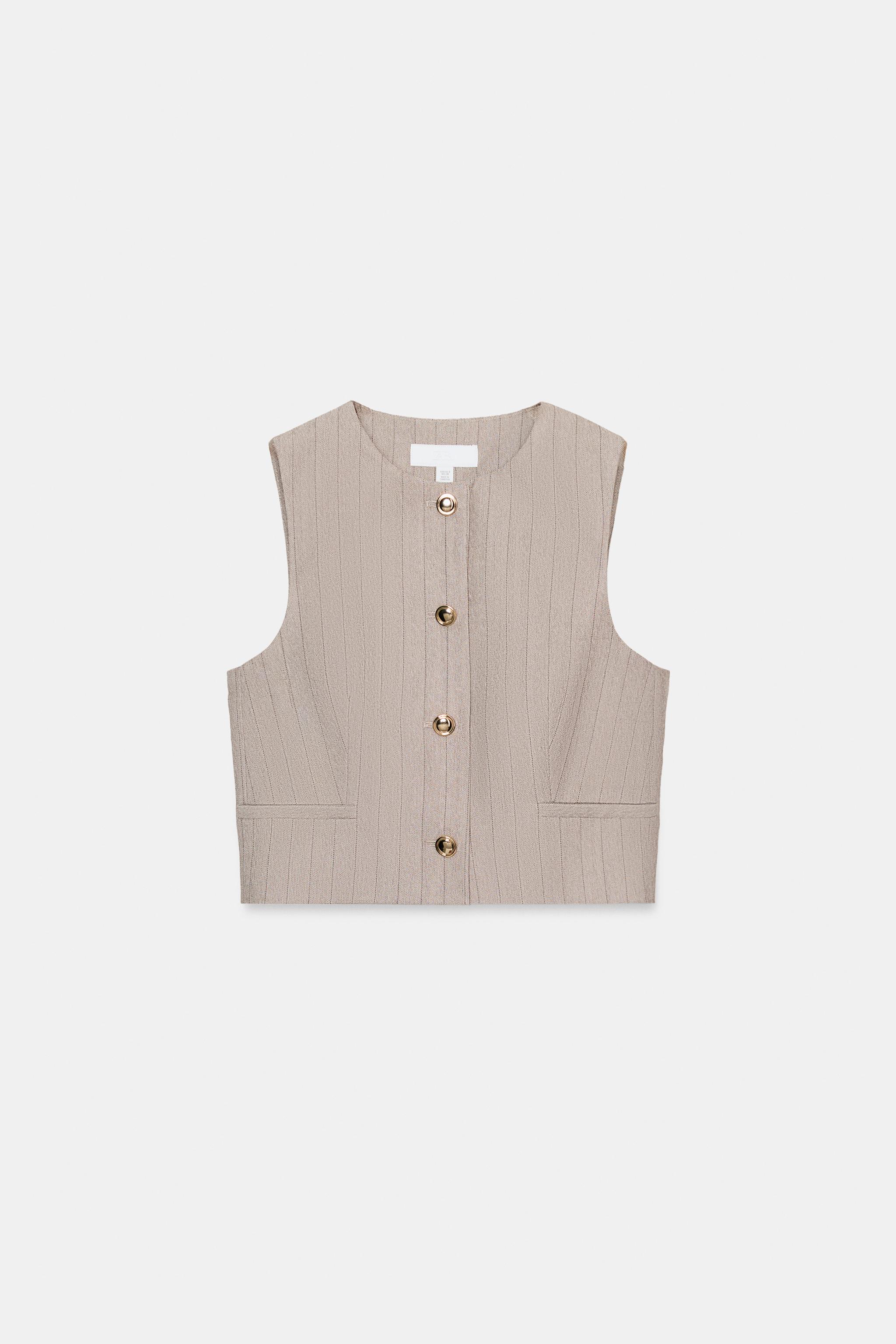 HERRINGBONE VEST